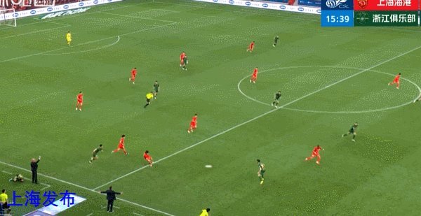海港1-1英博，李新翔头球绝平