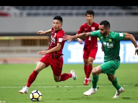国安3-1淘汰兰州张玉宁破门对手门将失误